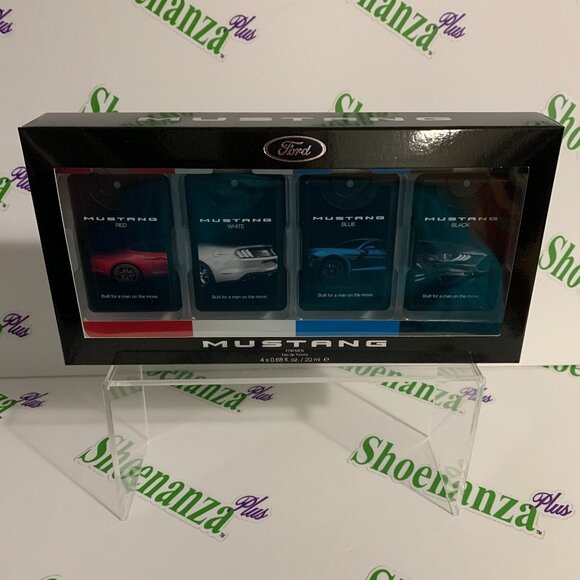 Ford Mustang Men’s Eau De Toilette Spray 4 Set Cologne Fragrances .68 fl oz - Picture 1 of 7